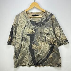 Vintage Realtree Camo Hunting T-Shirt 2XL